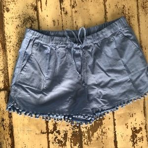J. Crew Pom Pom shorts